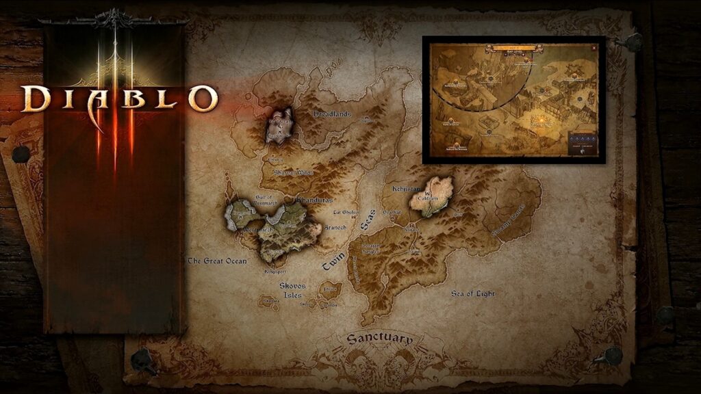 Mapa Diablo IV