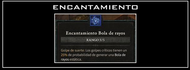 Build Diablo IV Hechicera Rayo - Cadenas de rayos