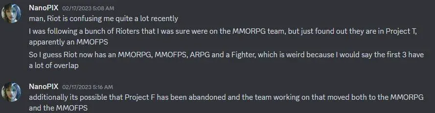 Project T Riot Games MMOFPS